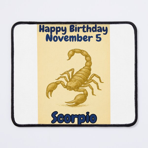 Item preview, Birthday Zodiac Sign – November 5 designed and sold by ariksworld.