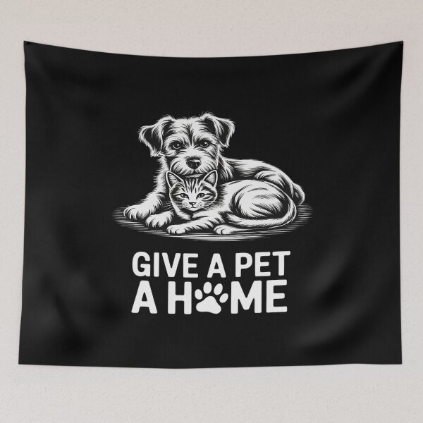Item preview, Animal Welfare GIVE A PET A HOME Funny Adopt designed and sold by LeeEvans222.