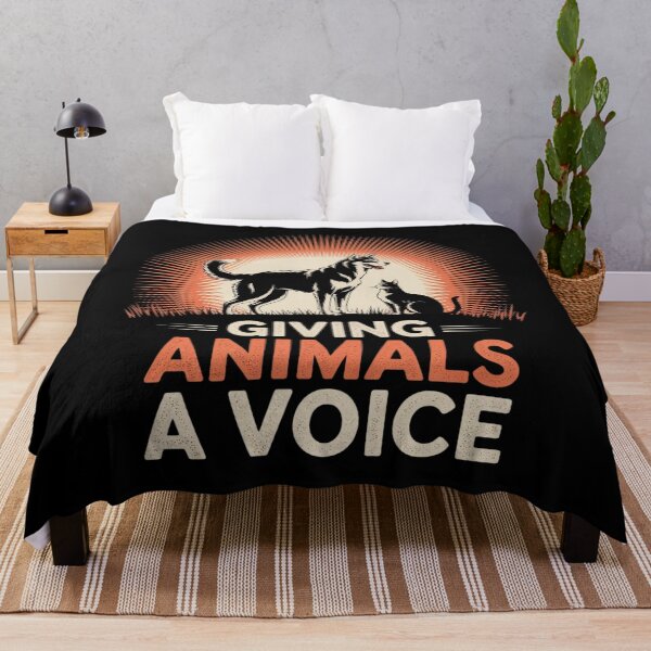 Item preview, Animal Welfare GIVING ANIMALS A VOICE Funny Animal Rights designed and sold by LeeEvans222.