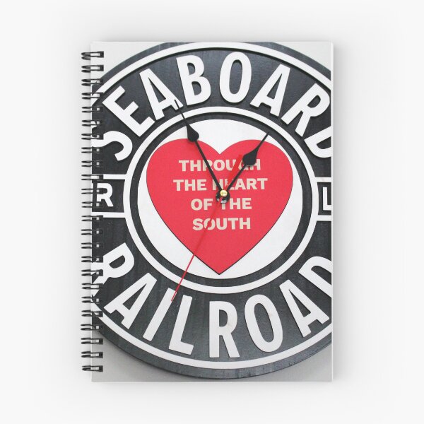 Item preview, Seaboard Railroad Clock Design designed and sold by Cynthia48.