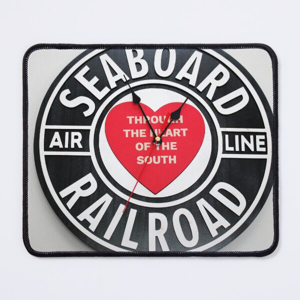 Item preview, Seaboard Railroad Clock Design designed and sold by Cynthia48.