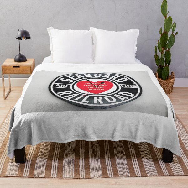 Item preview, Seaboard Railroad Clock Design designed and sold by Cynthia48.