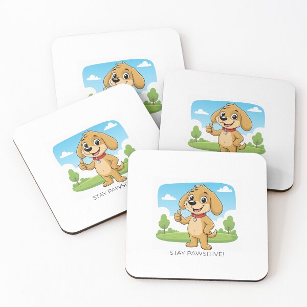 Item preview, Stay Pawsitive designed and sold by Paws and Chuckles.