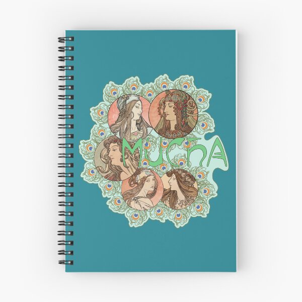 Artikelvorschau, Alphonse Mucha Jugendstil-Collage entworfen und verkauft von Tridentulus.