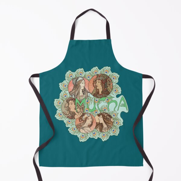 Item preview, Collage Art Nouveau de Alphonse Mucha designed and sold by Tridentulus.