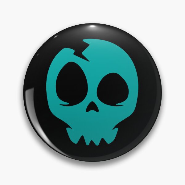 Item preview, SKULLY - TEAL LOGO designed and sold by Skully Wears.