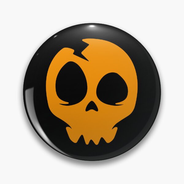 Item preview, SKULLY - ORANGE LOGO designed and sold by Skully Wears.