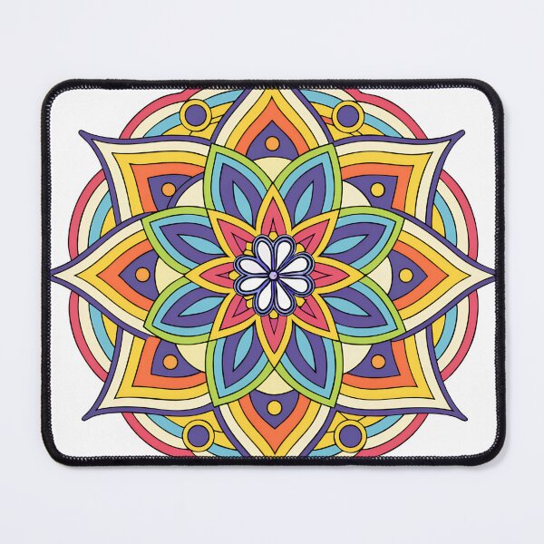 Item preview, Intricate Kaleidoscope Mandala for Deep Thinkers designed and sold by HLPsychDesigns.