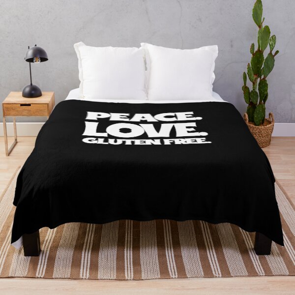 Item preview, Peace. Love. Gluten Free. celiac disease support gift designed and sold by snowry.