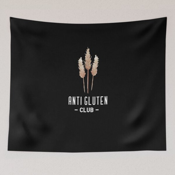 Item preview, Anti Gluten Club funny celiac disease support gift designed and sold by snowry.