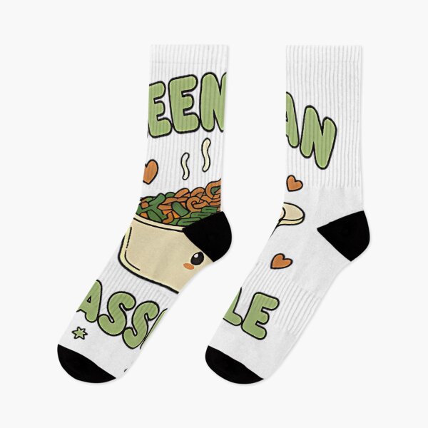 Item preview, Green Bean Casserole cute food design thanksgiving humor cozy dinner recipe art designed and sold by ArtDesignTp.