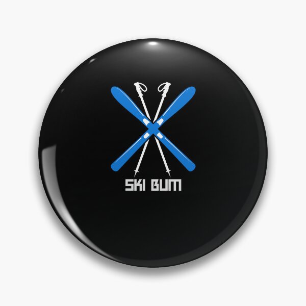 Item preview, Ski Bum funny skier gift for men or women designed and sold by snowry.