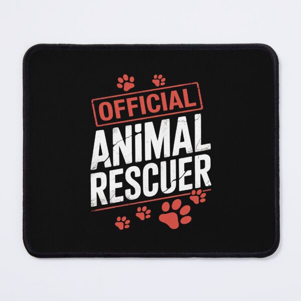 Item preview, Animal Welfare OFFICIAL ANIMAL RESCUER Funny Animal Rights designed and sold by LeeEvans222.