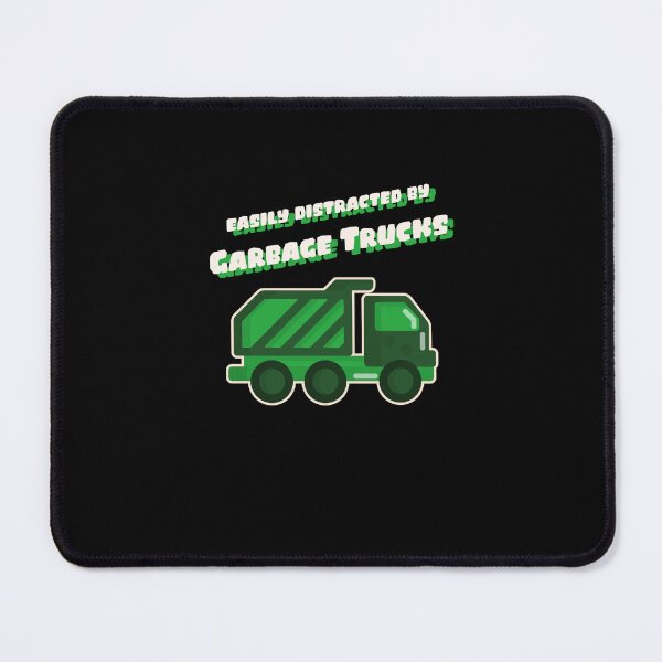 Item preview, Easily Distracted by Garbage Trucks funny kids garbage truck designed and sold by snowry.