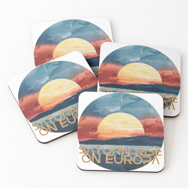 Item preview, Saturn Rise on Europa designed and sold by Proptaku.