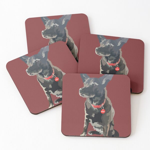 Item preview, Pepper the Dog with I Voted Sticker designed and sold by luzerome.