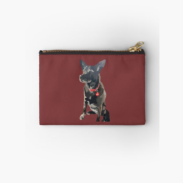 Item preview, Pepper the Dog with I Voted Sticker designed and sold by luzerome.
