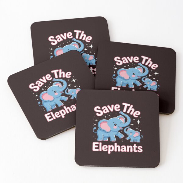 Item preview, Animal Welfare PROTECTS OUR ELEPHANTS Funny Animal Right designed and sold by LeeEvans222.