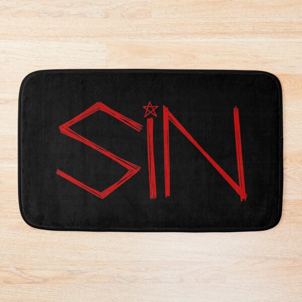 Item preview, SIN (Red On Black) designed and sold by IKDG.