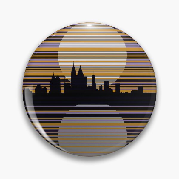 Item preview, Atlanta Nocturne skyline designed and sold by AlbertoRuiZ.