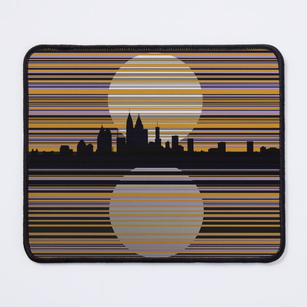 Item preview, Atlanta Nocturne skyline designed and sold by AlbertoRuiZ.