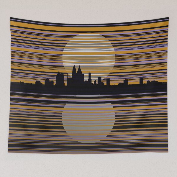 Item preview, Atlanta Nocturne skyline designed and sold by AlbertoRuiZ.
