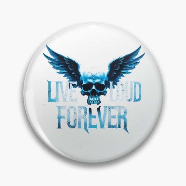 Item preview, Live Loud Forever T-Shirt designed and sold by RisingWolfStudio.