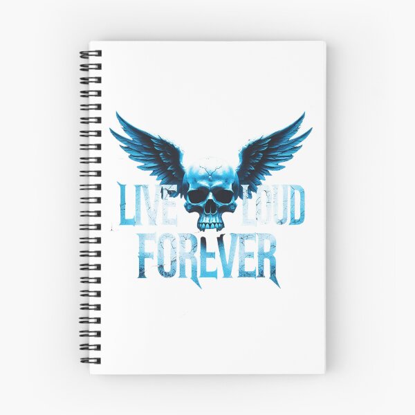 Item preview, Live Loud Forever T-Shirt designed and sold by RisingWolfStudio.