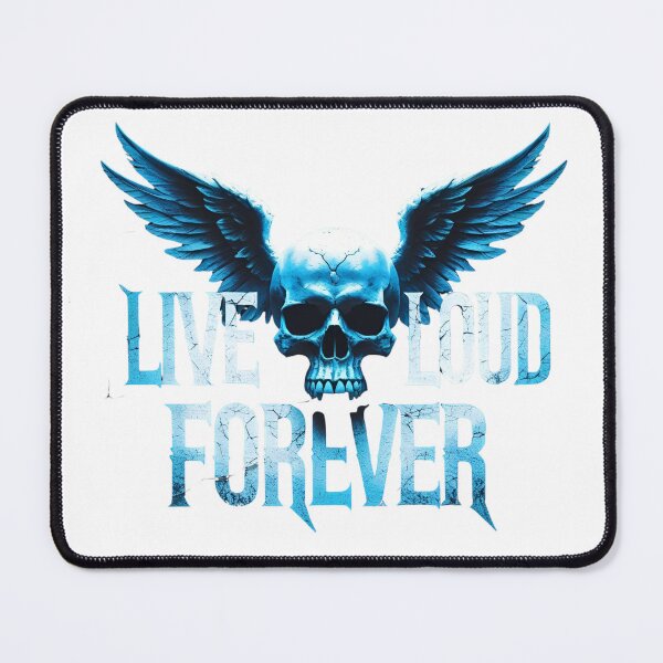 Item preview, Live Loud Forever T-Shirt designed and sold by RisingWolfStudio.
