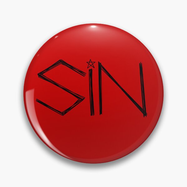 Item preview, SIN (Black On Red) designed and sold by IKDG.