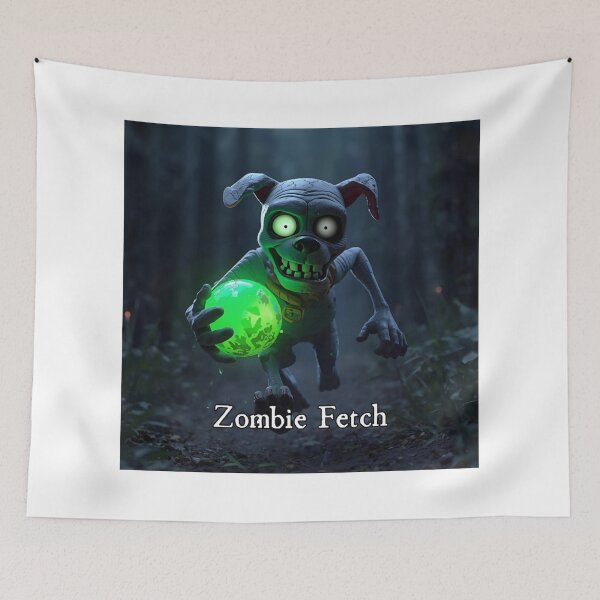 Item preview, Zombie Fetch 3 designed and sold by PetJoyPrintsCO.