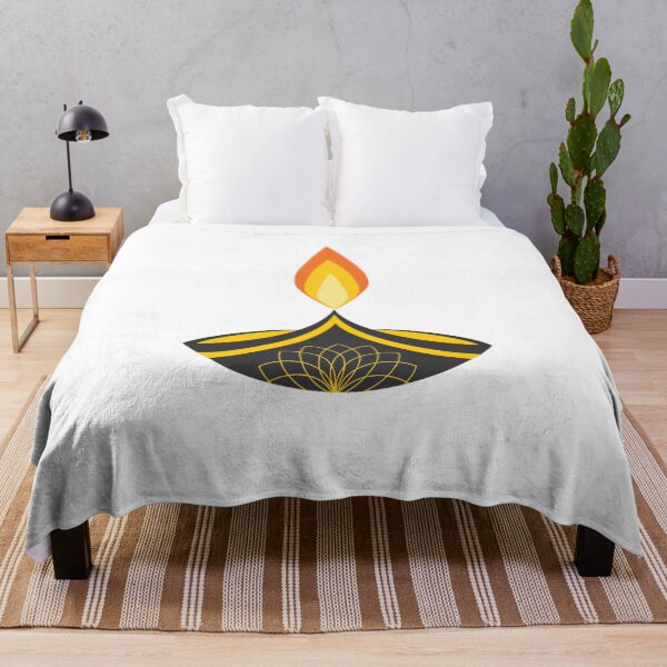 Item preview, Elegant Diya Lamp ? | Minimalist Diwali Light Design Sticker designed and sold by NewIndianProducts.