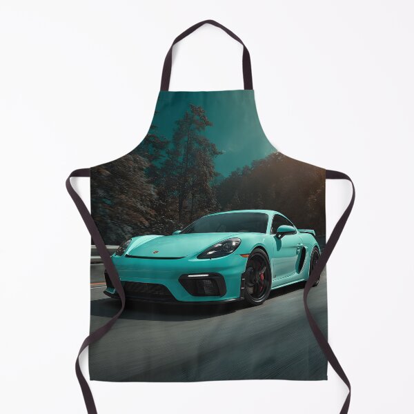 Item preview, Porsche 718 Cayman GT4 High-Performance Art Print designed and sold by AutoPopStudio.