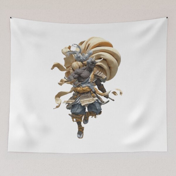 Item preview, Fujin – The Japanese God of Wind designed and sold by AlexLineArt.