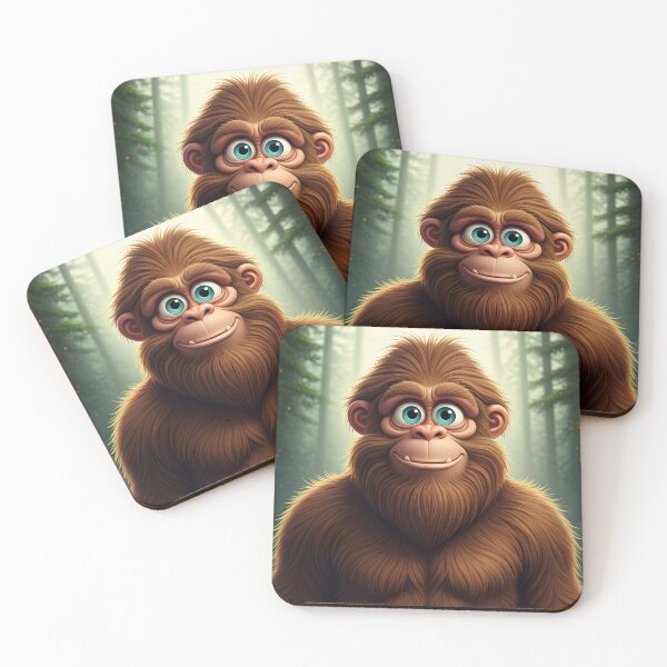 Item preview, Bigfoot Unleashed – The Ultimate Caricature of a Legend designed and sold by PawPrintedArt.
