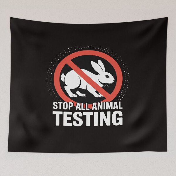 Item preview, Animal Welfare STOP ANIMAL TESTING EXPERIMENTS Animal Rights designed and sold by LeeEvans222.