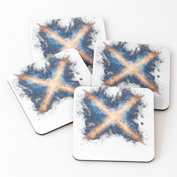 Item preview, Scotland Saltire Flag Art - St Andrews Cross Gift designed and sold by Loom on the Loch.