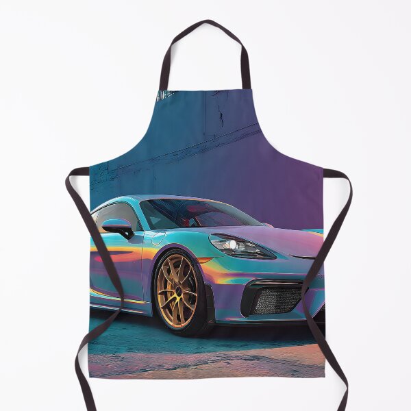 Item preview, Porsche 718 Cayman GT4 Luxury Sports Car Pop Art designed and sold by AutoPopStudio.