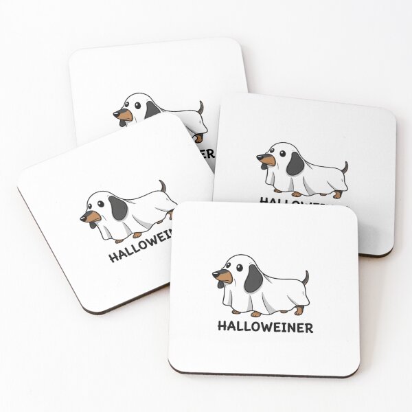 Item preview, Halloweiner Funny Dachshund Ghost Pun designed and sold by ShoppingVillage.