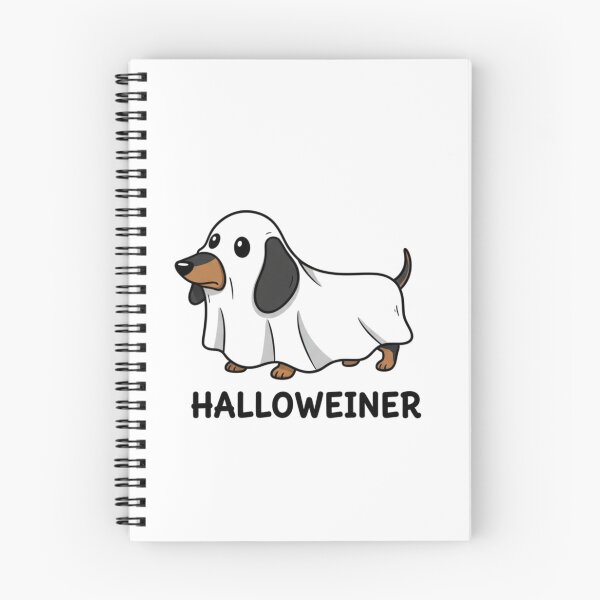 Item preview, Halloweiner Funny Dachshund Ghost Pun designed and sold by ShoppingVillage.