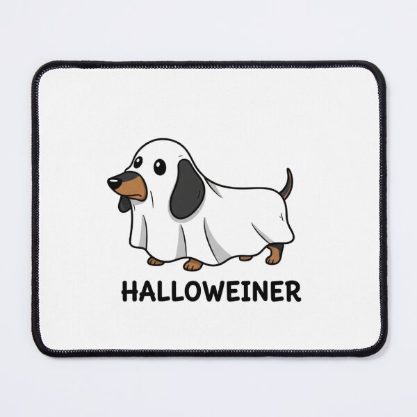 Item preview, Halloweiner Funny Dachshund Ghost Pun designed and sold by ShoppingVillage.