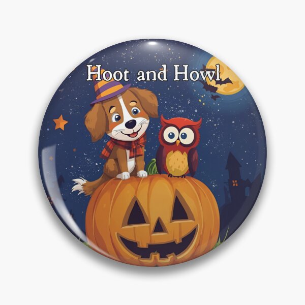 Item preview, Hoot and Howl designed and sold by PetJoyPrintsCO.