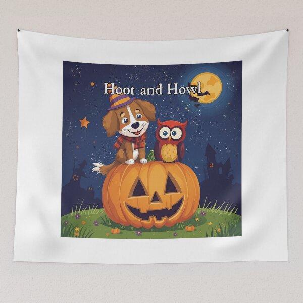 Item preview, Hoot and Howl designed and sold by PetJoyPrintsCO.