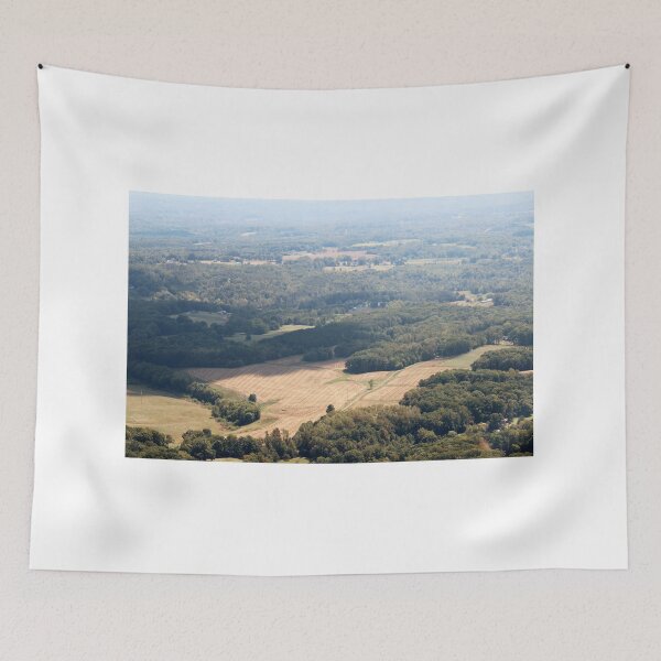 Item preview, Expansive View of Forested and Farmland Area designed and sold by Cynthia48.