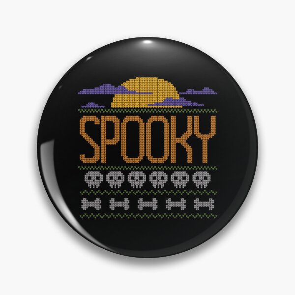 Item preview, Spooky Skulls | Knit-Stitch Design designed and sold by GeeksterGraphics.