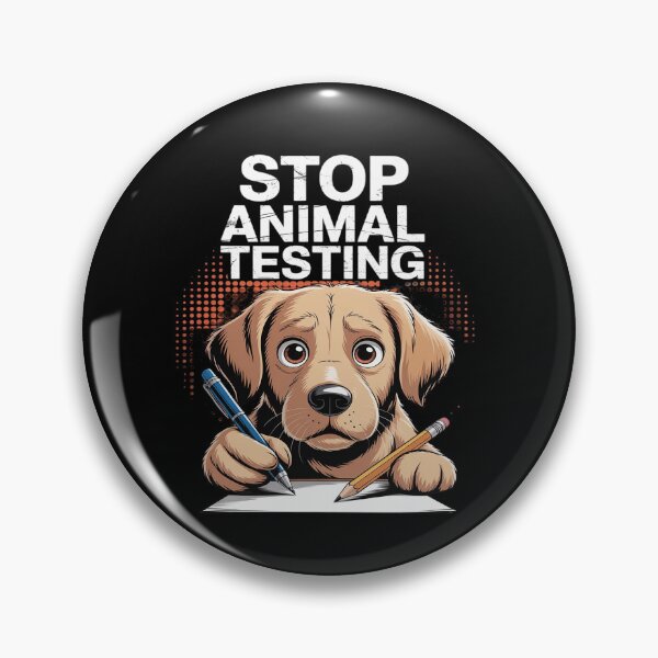 Item preview, Animal Welfare STOP ANIMAL TESTING Funny Animal Testing Free designed and sold by JonBarnes22.