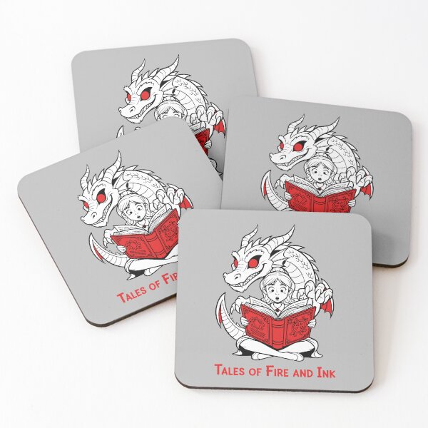Item preview, Red-Eyed Dragon and the Cursed Pages designed and sold by SplashTastic.