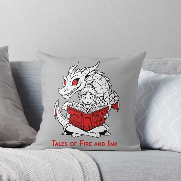 Item preview, Red-Eyed Dragon and the Cursed Pages designed and sold by SplashTastic.
