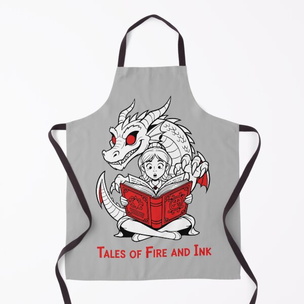 Item preview, Red-Eyed Dragon and the Cursed Pages designed and sold by SplashTastic.