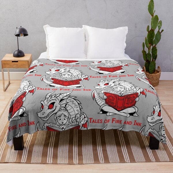 Item preview, Red-Eyed Dragon and the Cursed Pages designed and sold by SplashTastic.